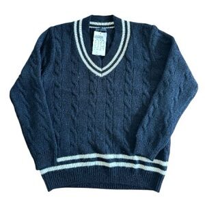 Brandy Melville Nikki Trimming Cable Knit Sweater